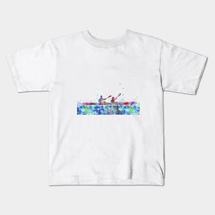 Rowing couple Kids T-Shirt